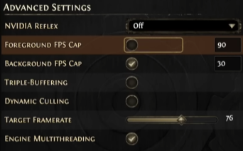 poe 2 advanced settings